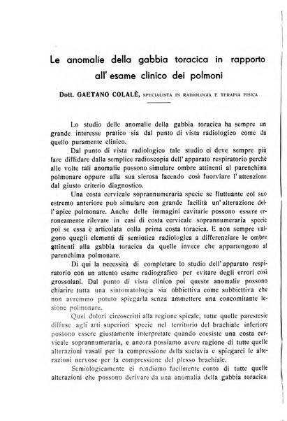 Quaderni radiologici rivista bimestrale di radiologia pratica