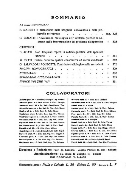 Quaderni radiologici rivista bimestrale di radiologia pratica