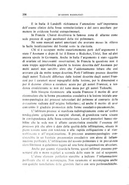 Quaderni radiologici rivista bimestrale di radiologia pratica