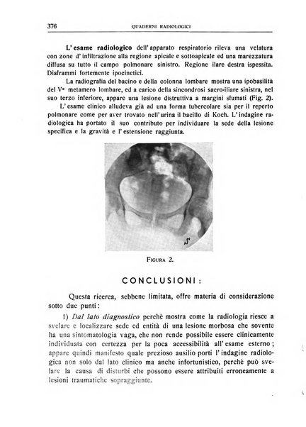 Quaderni radiologici rivista bimestrale di radiologia pratica