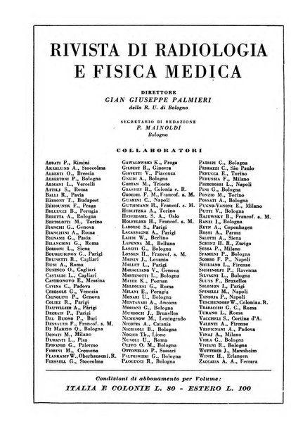 Rivista di radiologia e fisica medica