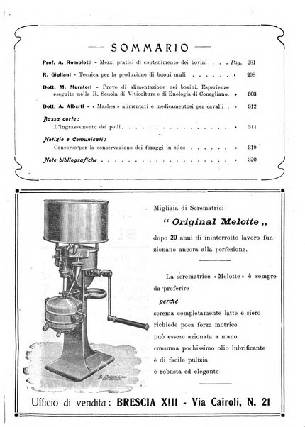 Rivista di zootecnia rassegna mensile di scienza e pratica zootecnica