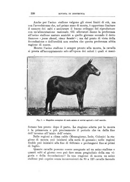 Rivista di zootecnia rassegna mensile di scienza e pratica zootecnica