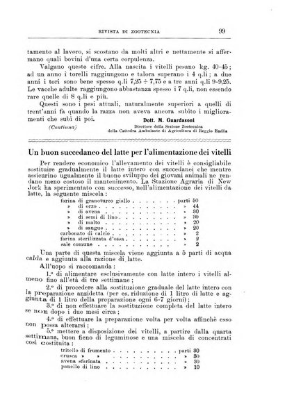 Rivista di zootecnia rassegna mensile di scienza e pratica zootecnica