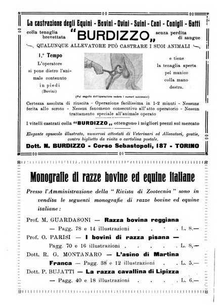 Rivista di zootecnia rassegna mensile di scienza e pratica zootecnica