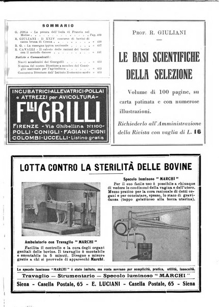 Rivista di zootecnia rassegna mensile di scienza e pratica zootecnica