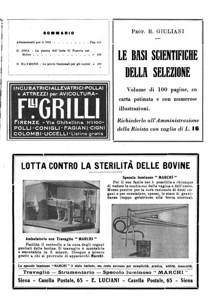 Rivista di zootecnia rassegna mensile di scienza e pratica zootecnica