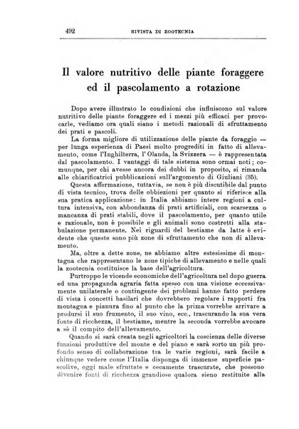 Rivista di zootecnia rassegna mensile di scienza e pratica zootecnica