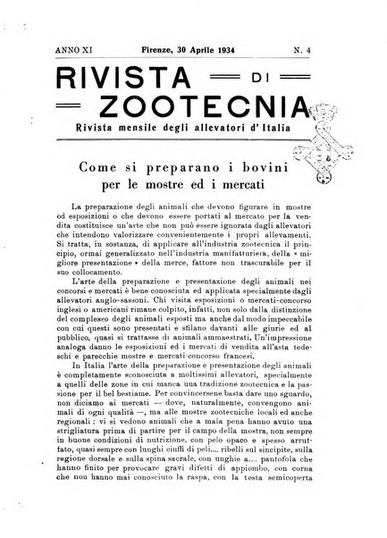 Rivista di zootecnia rassegna mensile di scienza e pratica zootecnica