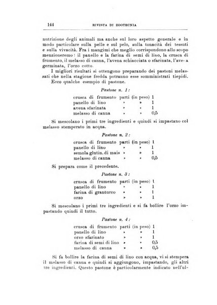 Rivista di zootecnia rassegna mensile di scienza e pratica zootecnica