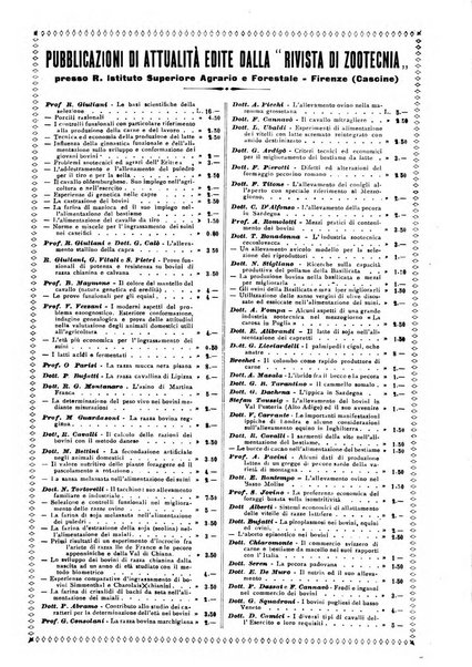 Rivista di zootecnia rassegna mensile di scienza e pratica zootecnica