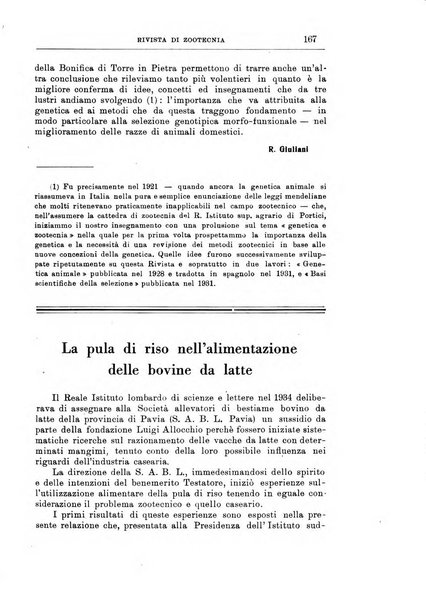 Rivista di zootecnia rassegna mensile di scienza e pratica zootecnica