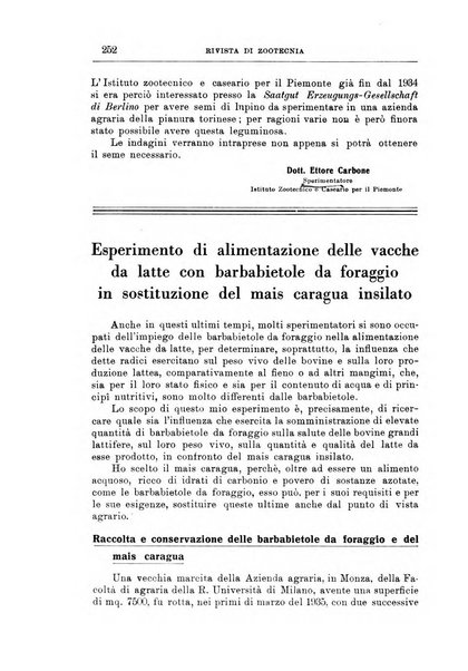 Rivista di zootecnia rassegna mensile di scienza e pratica zootecnica