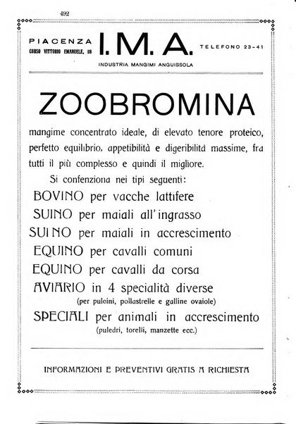 Rivista di zootecnia rassegna mensile di scienza e pratica zootecnica