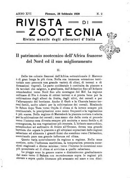 Rivista di zootecnia rassegna mensile di scienza e pratica zootecnica