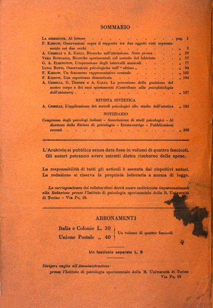 Archivio italiano di psicologia