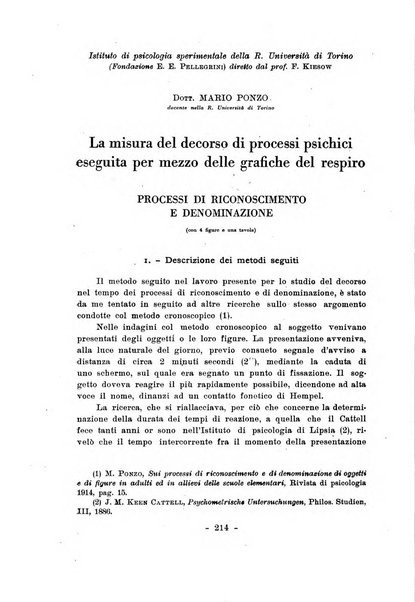 Archivio italiano di psicologia