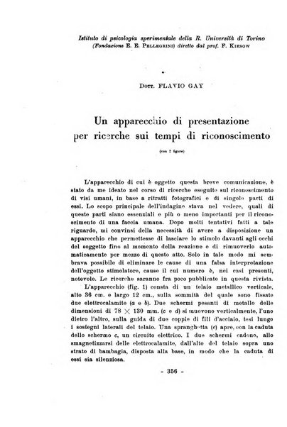 Archivio italiano di psicologia