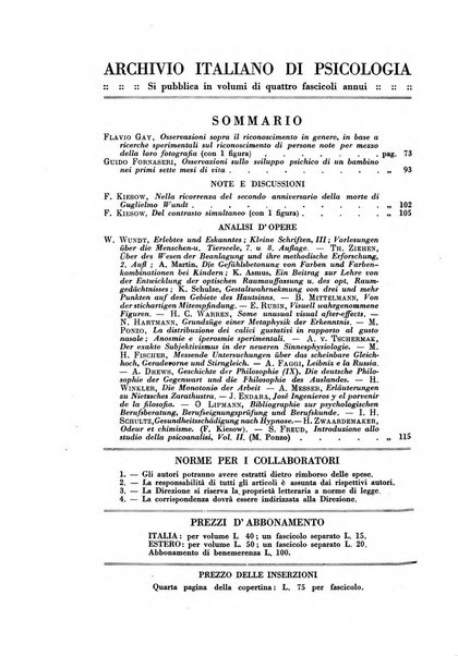 Archivio italiano di psicologia