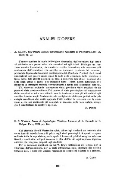 Archivio italiano di psicologia