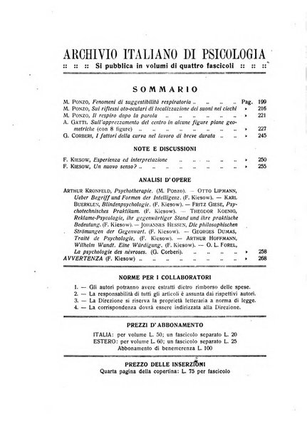 Archivio italiano di psicologia