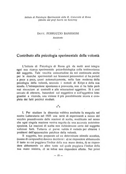 Archivio italiano di psicologia