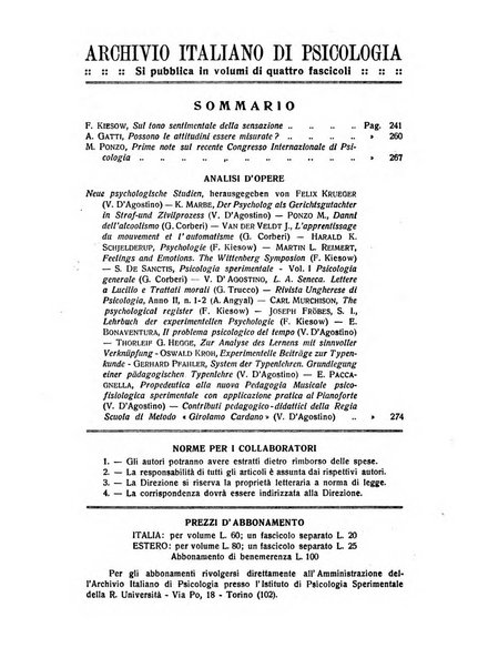 Archivio italiano di psicologia