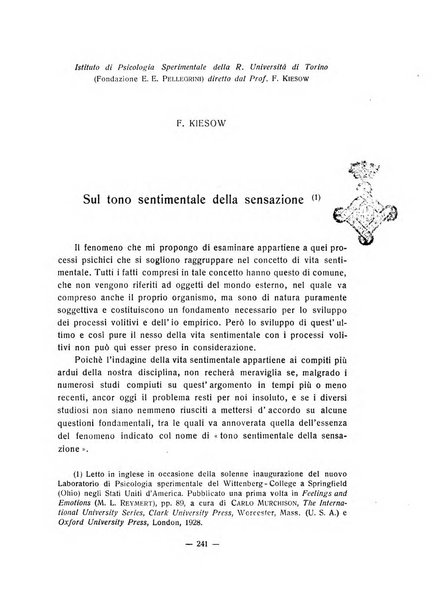 Archivio italiano di psicologia