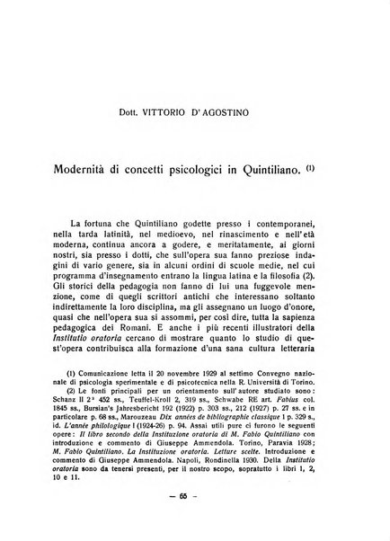 Archivio italiano di psicologia