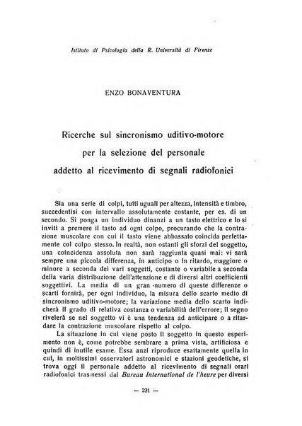 Archivio italiano di psicologia