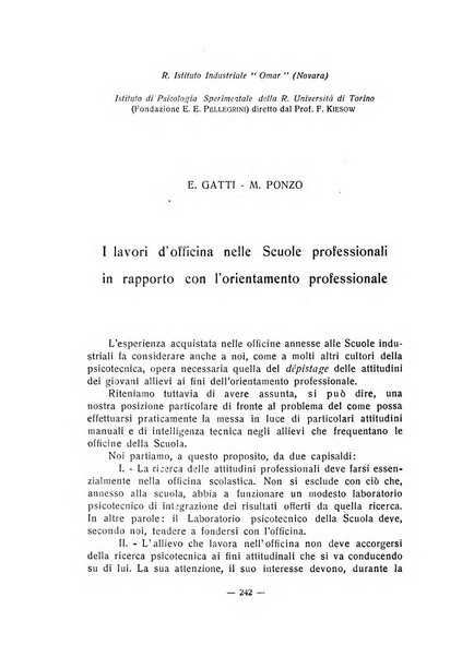 Archivio italiano di psicologia