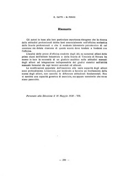 Archivio italiano di psicologia