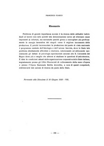 Archivio italiano di psicologia