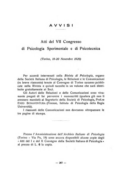 Archivio italiano di psicologia