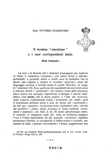 Archivio italiano di psicologia