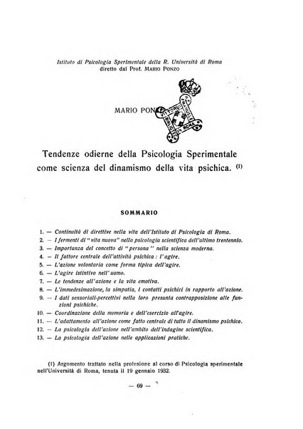 Archivio italiano di psicologia