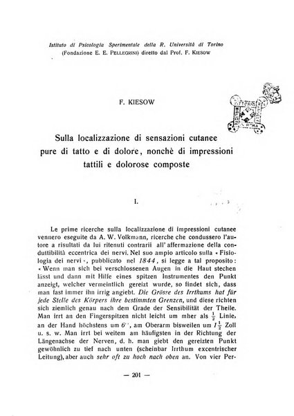 Archivio italiano di psicologia