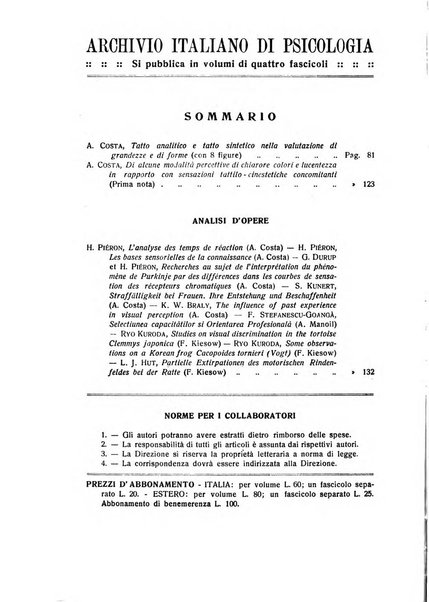 Archivio italiano di psicologia