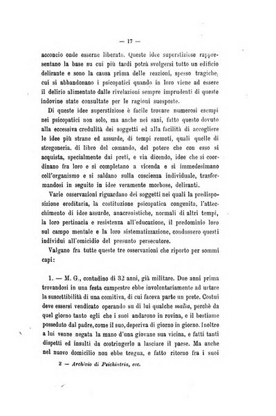 Archivio di psichiatria, neuropatologia, antropologia criminale e medicina legale