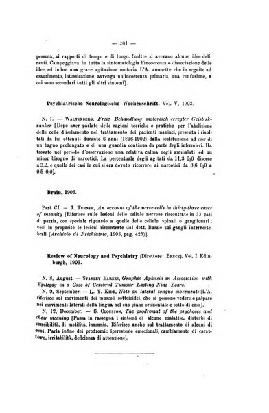 Archivio di psichiatria, neuropatologia, antropologia criminale e medicina legale