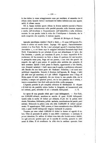 Archivio di psichiatria, neuropatologia, antropologia criminale e medicina legale