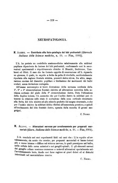 Archivio di psichiatria, neuropatologia, antropologia criminale e medicina legale