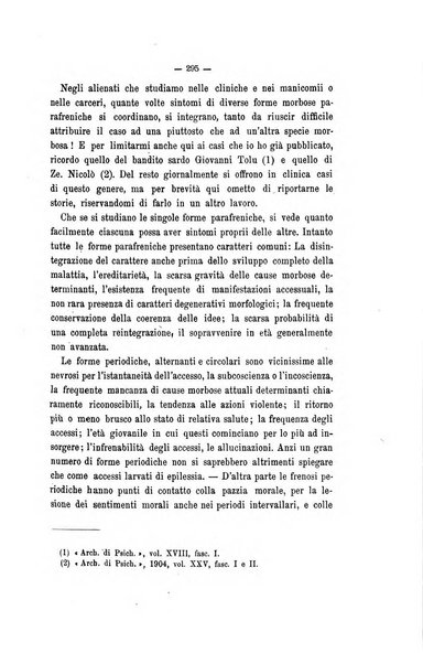 Archivio di psichiatria, neuropatologia, antropologia criminale e medicina legale