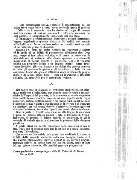 Archivio di psichiatria, neuropatologia, antropologia criminale e medicina legale