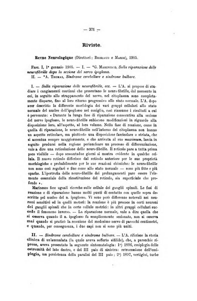 Archivio di psichiatria, neuropatologia, antropologia criminale e medicina legale