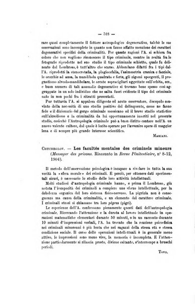 Archivio di psichiatria, neuropatologia, antropologia criminale e medicina legale