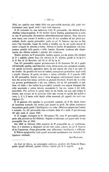 Archivio di psichiatria, neuropatologia, antropologia criminale e medicina legale