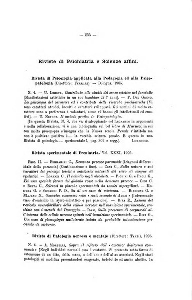 Archivio di psichiatria, neuropatologia, antropologia criminale e medicina legale