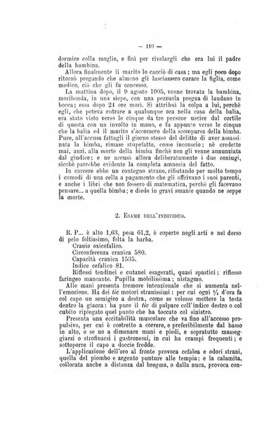 Archivio di psichiatria, neuropatologia, antropologia criminale e medicina legale