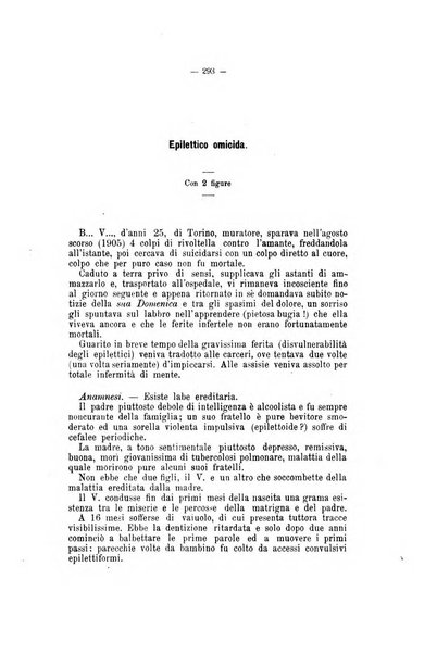 Archivio di psichiatria, neuropatologia, antropologia criminale e medicina legale